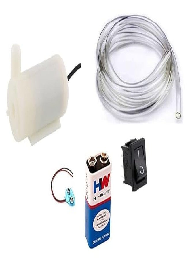 TESTIN ELECTRONICS Mini water pump motor for project submersible mini water pump DC 6-9v high power school and science project Kit for Science Models and Science Projects - Image 2